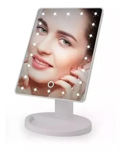 Espejo Maquillaje Led Grande Rectangular